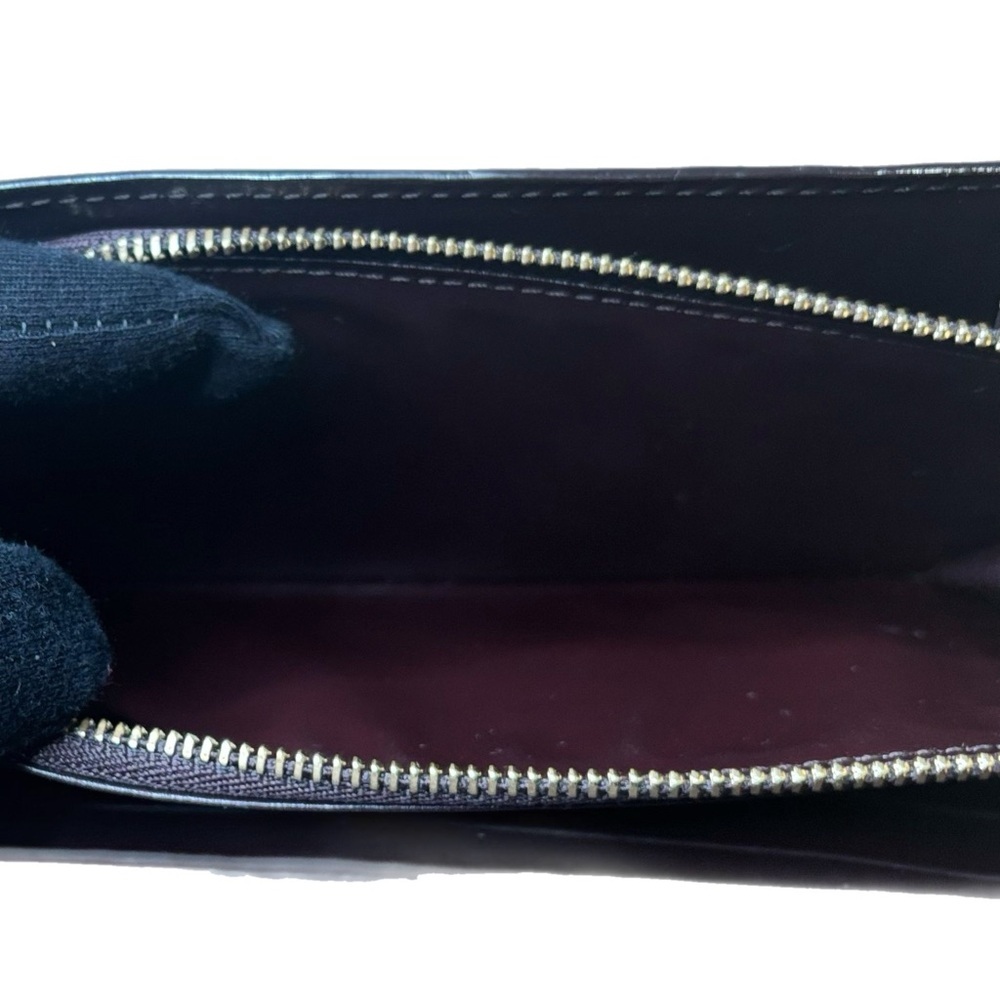 Authentic Louis Vuitton Amarante Vernis Sarah wallet - Picture 6 of 7